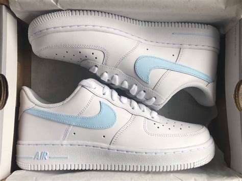 nike airforce blauwe zool dames